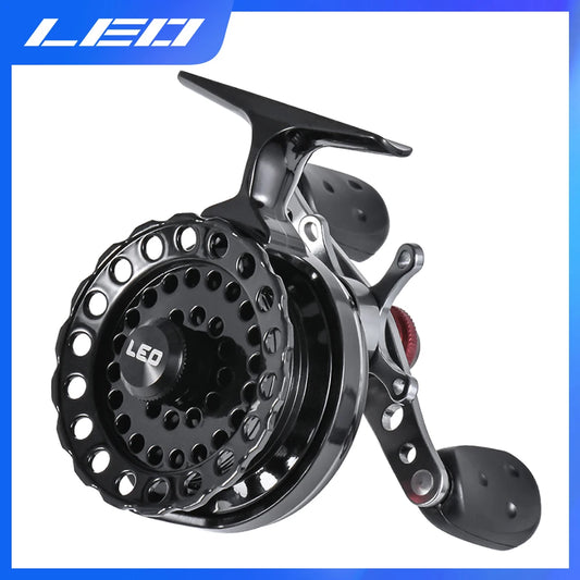 LEOFISHING Professional Spinning Ice Fishing Reels Coil Goods 4 + 1BB 2.6:1 for Fishing Rods Max Power 18KG Fishing Accessories